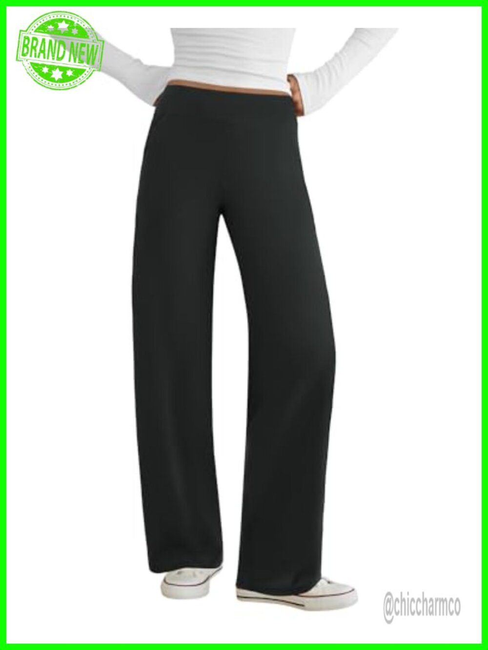 Wide Leg Yoga Pants with Pockets